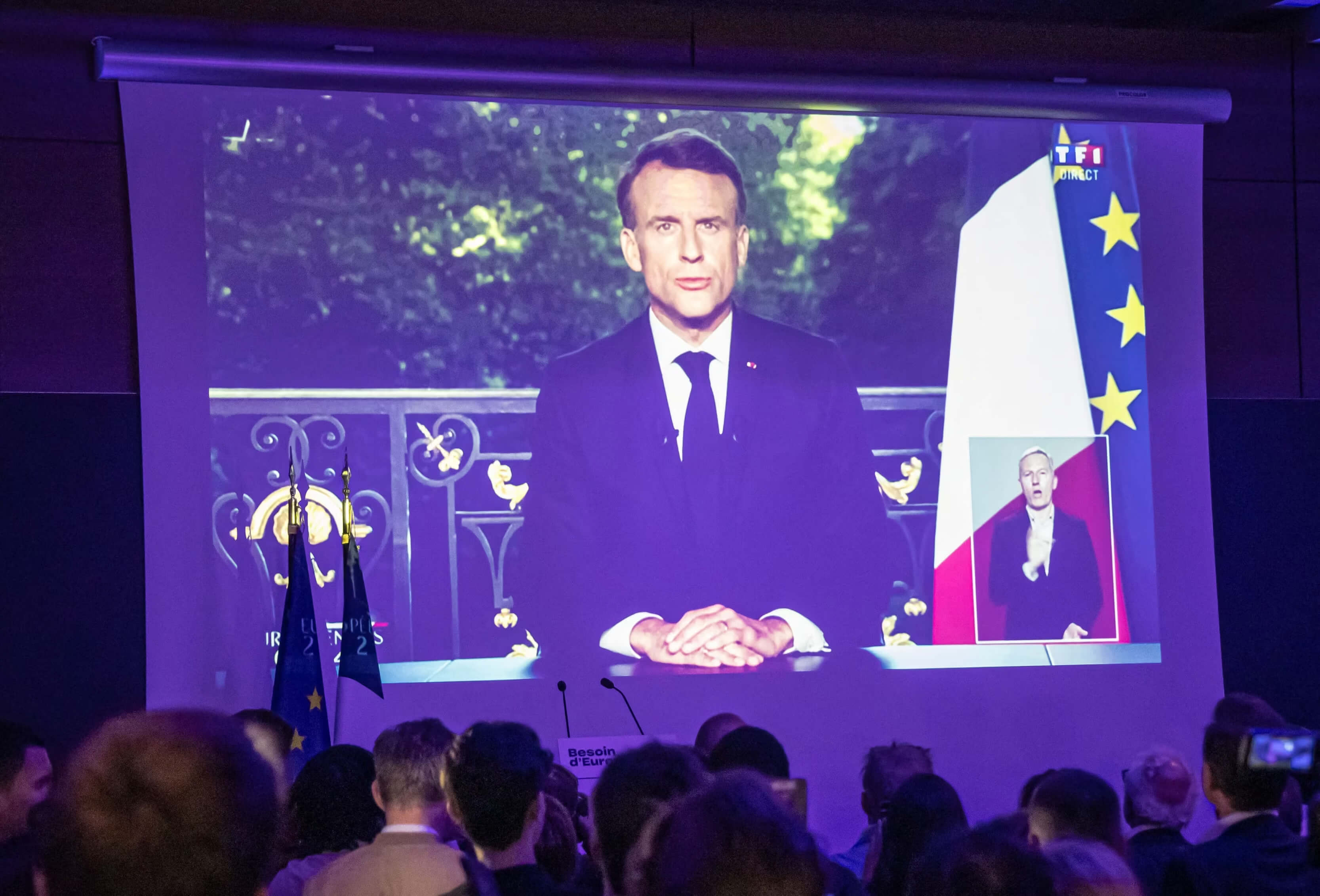 Emmanuel Macron, CHRISTOPHE PETIT TESSON / EPA / MAXPPP